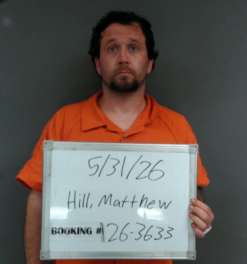 Matthew Hill booking photo
