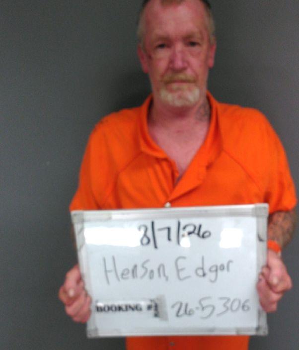 Booking photo of Edgar Henson