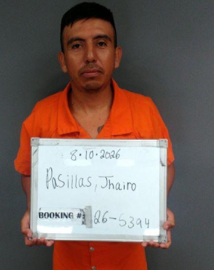 Booking photo of Jhairo Pasillas- Araiza