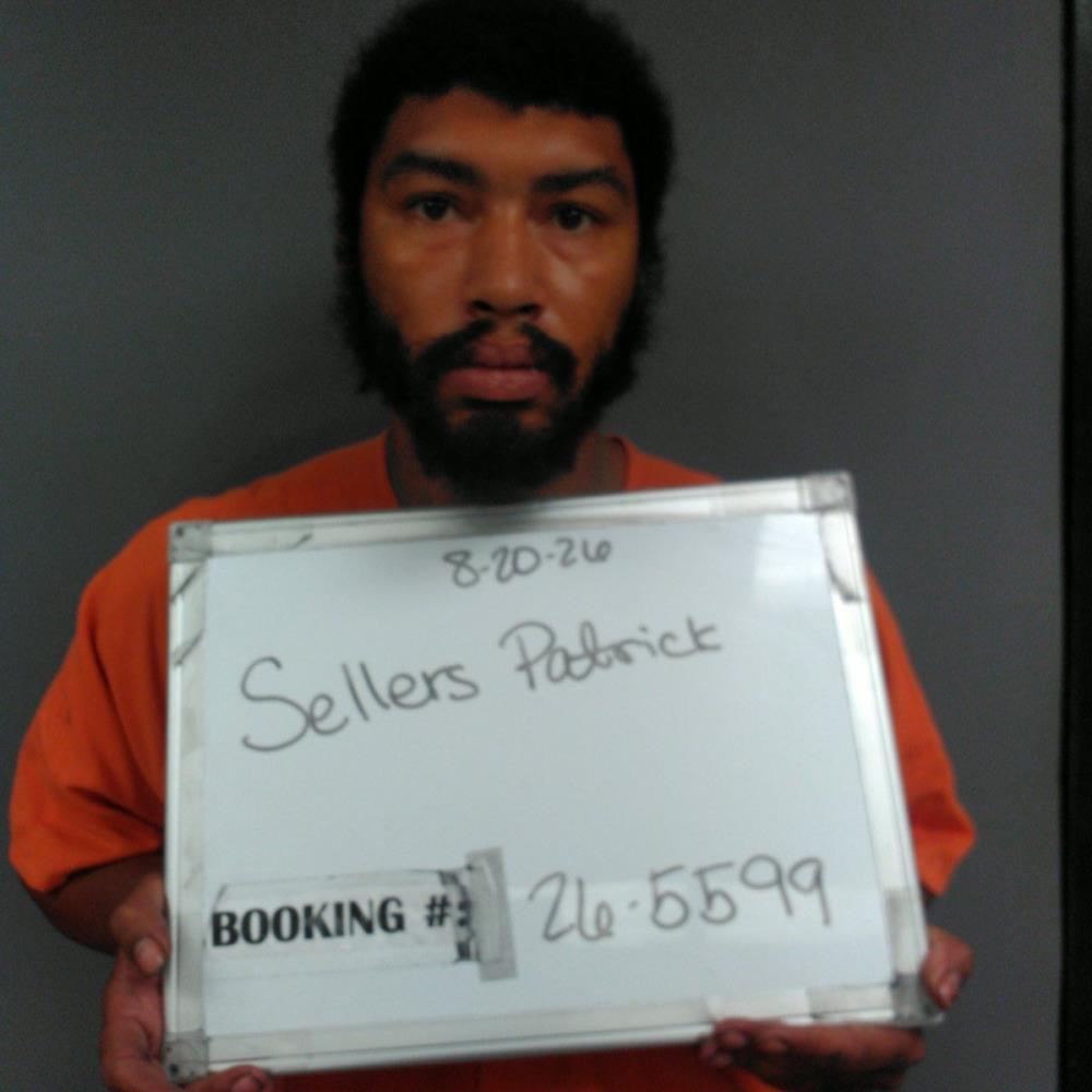 Booking photo of Patrick Sellers
