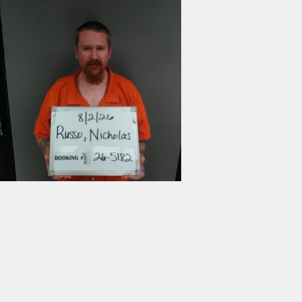 Booking photo of Nicholas Russo