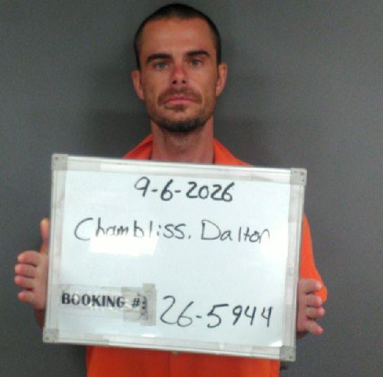 Booking photo of Dalton Chambliss