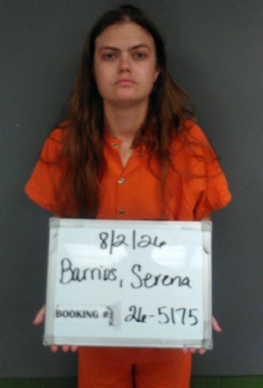 Booking photo of Serena Barrios