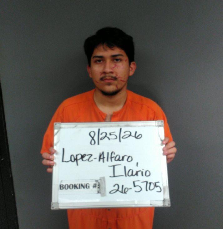 Booking photo of Ilario Lopez-alfaro