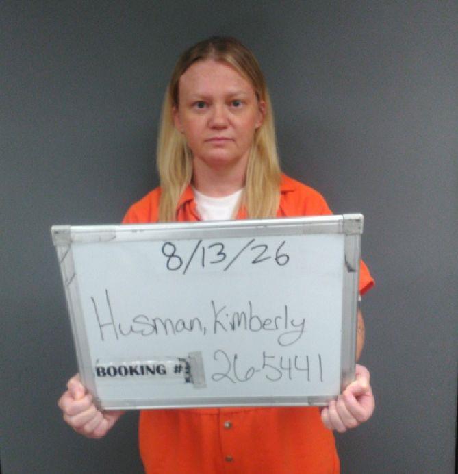 Booking photo of Kimberly Husman