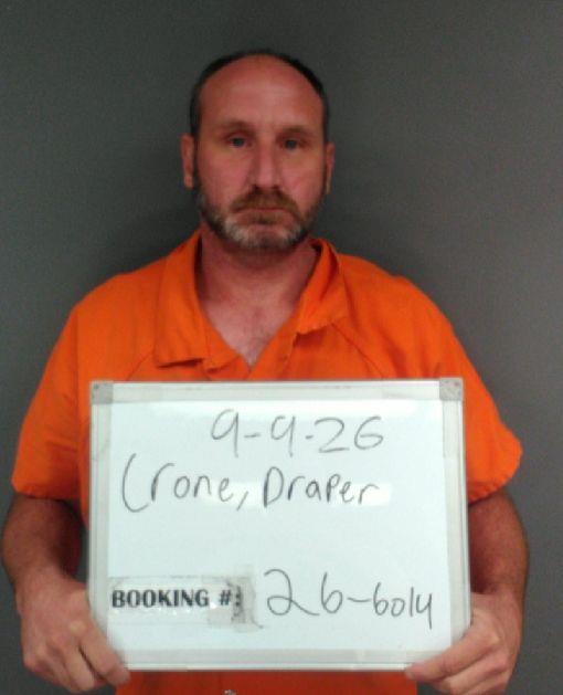 Booking photo of Draper Crone
