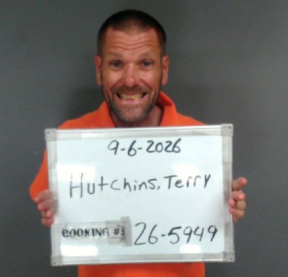 Booking photo of Terry Hutchins