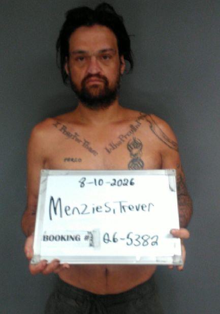 Booking photo of Trever Menzies