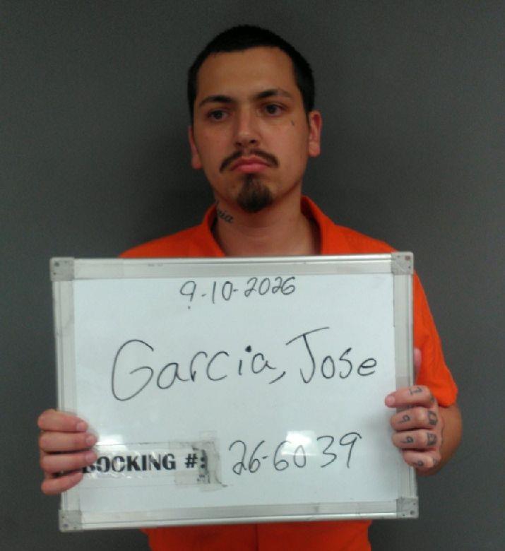 Booking photo of Jose Garcia