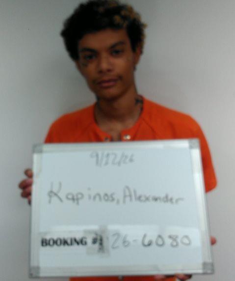 Alexander Kapinos booking photo