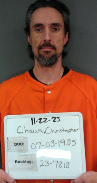 Christopher Chisum booking photo