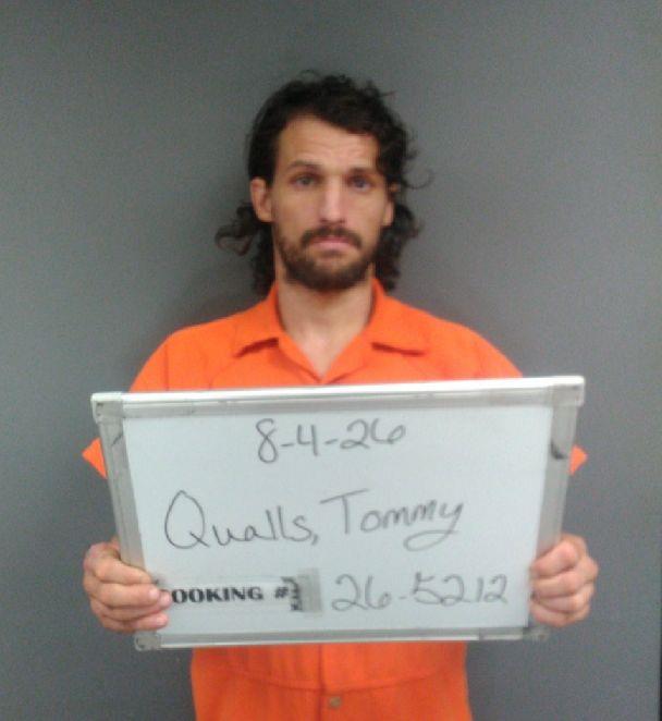 Booking photo of Tommy Qualls