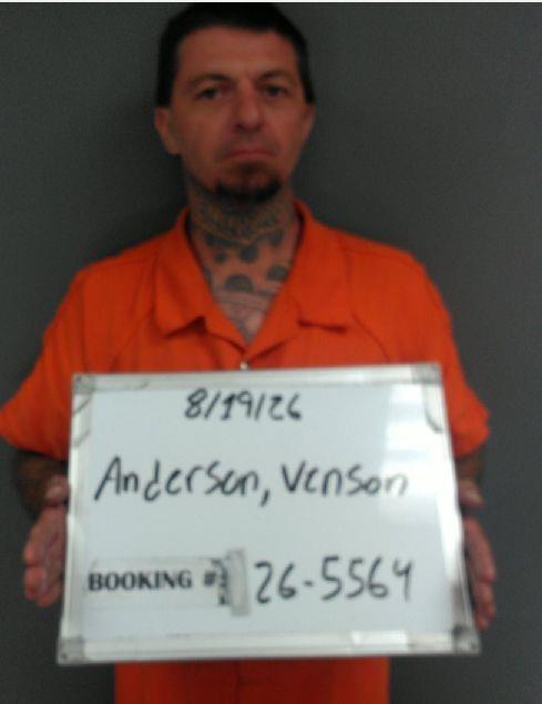 Booking photo of Venson Anderson