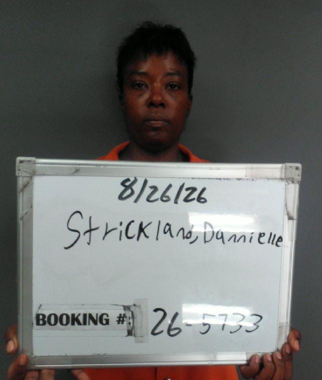 Booking photo of Danielle Strickland