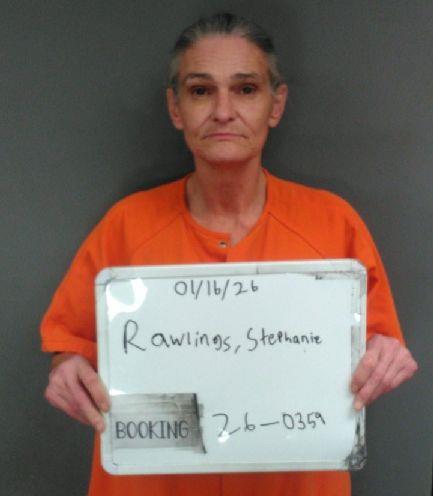 Booking photo of Stephanie Rawlings
