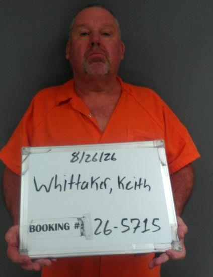 Booking photo of Keith Whittaker
