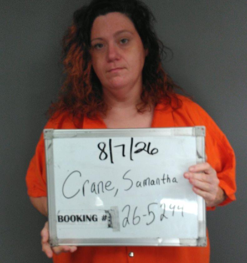 Booking photo of Samantha Crane