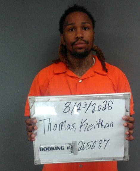 Booking photo of Keithan Thomas