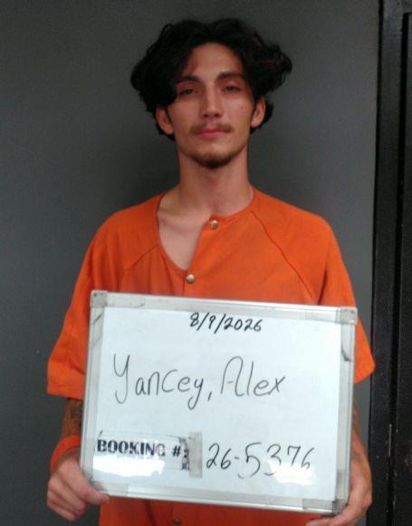 Booking photo of Alex Yancey