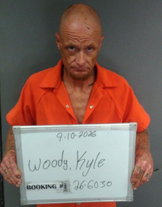 Booking photo of Kyle Woody