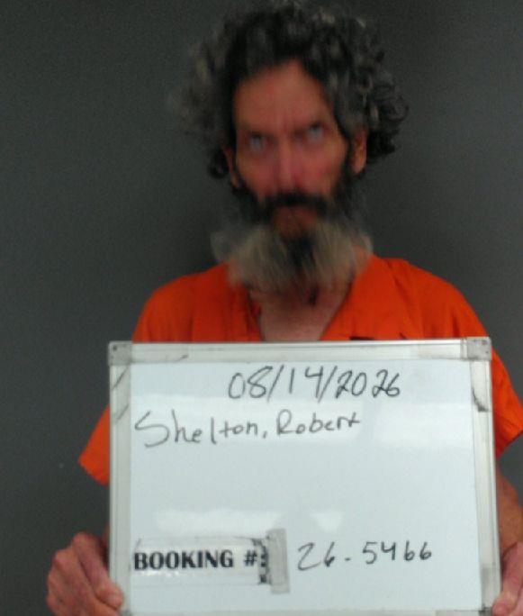 Booking photo of Robert Shelton