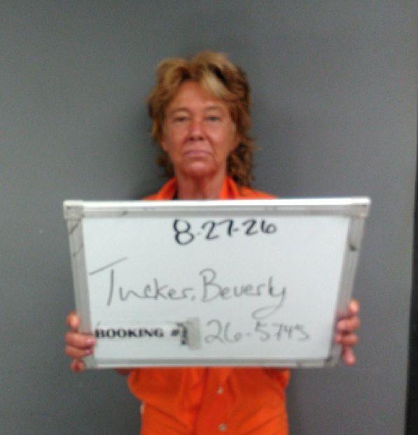 Booking photo of Beverly Tucker