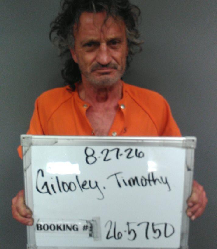 Booking photo of Timothy Gillooley