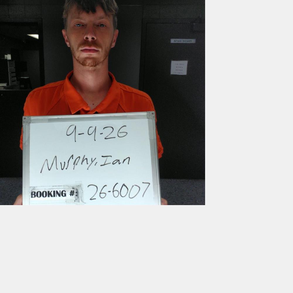 Booking photo of Ian Murphy