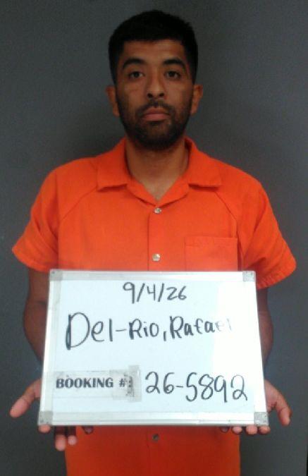 Booking photo of Rafael Del-rio