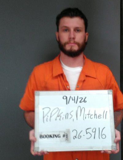 Booking photo of Mitchell Pipkins