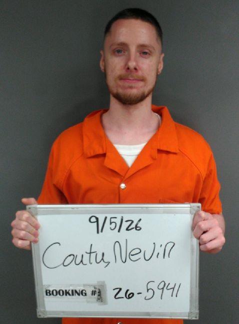 Booking photo of Nevin Coutu