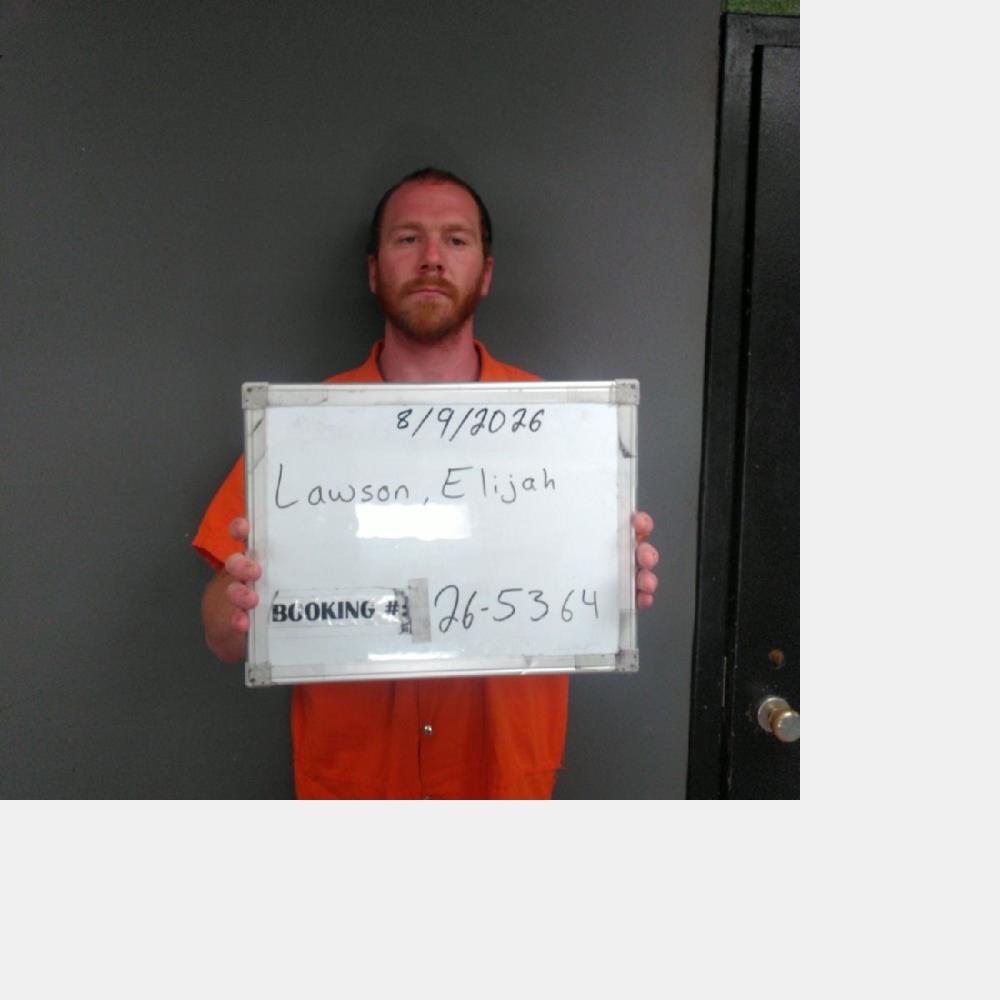 Booking photo of Elijah Lawson