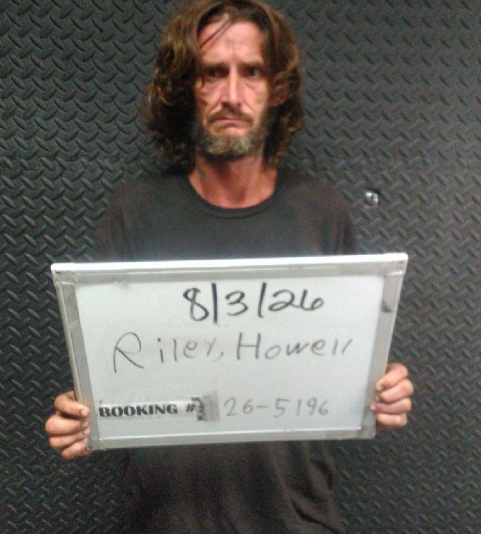 Booking photo of Howell Riley