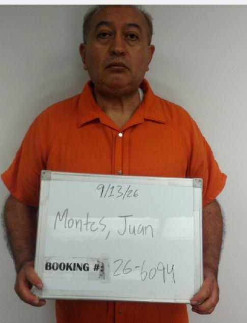 Juan Montes booking photo