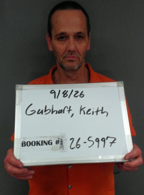 Booking photo of Keith Gabhart