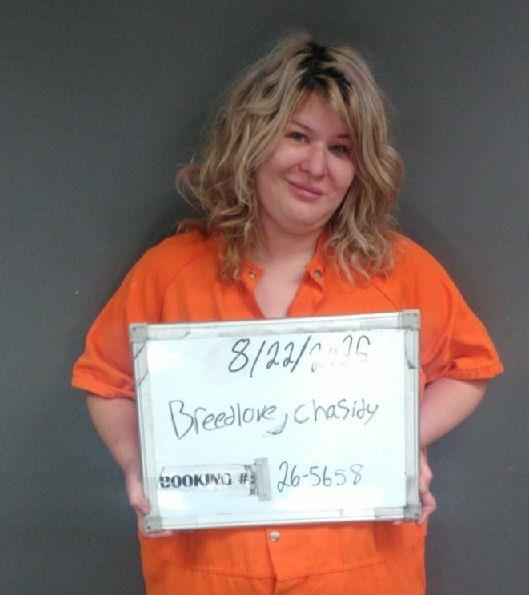Booking photo of Chasidy Breedlove
