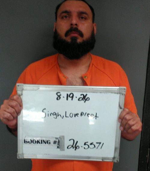 Booking photo of Lovepreet Singh