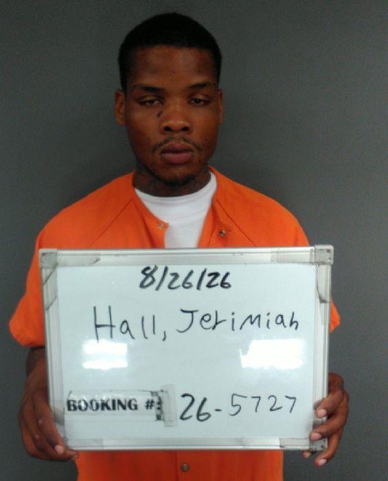Booking photo of Jerimiah Hall