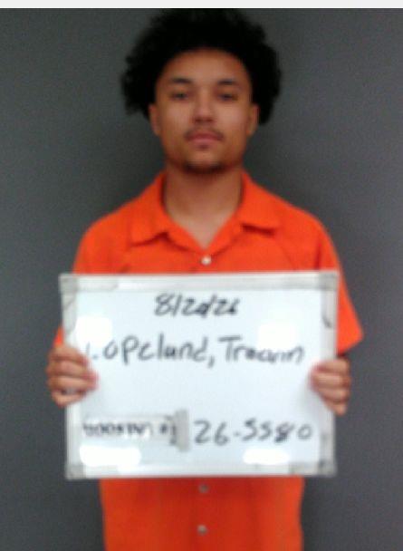 Booking photo of Traevin Copeland