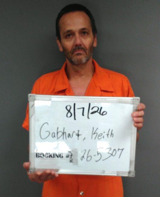 Booking photo of Keith Gabhart
