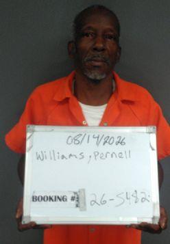 Booking photo of Pernell Williams
