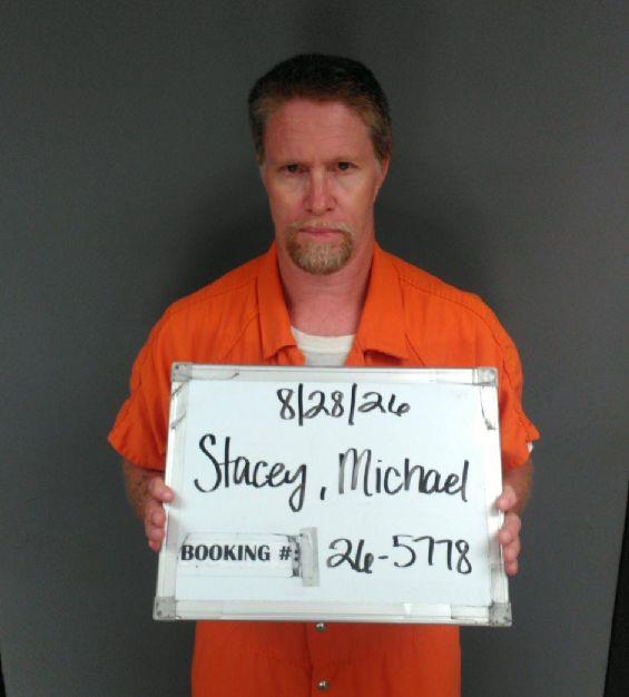 Booking photo of Michael Stacey
