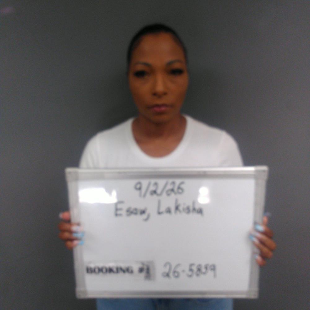 Booking photo of Lakisha Esaw