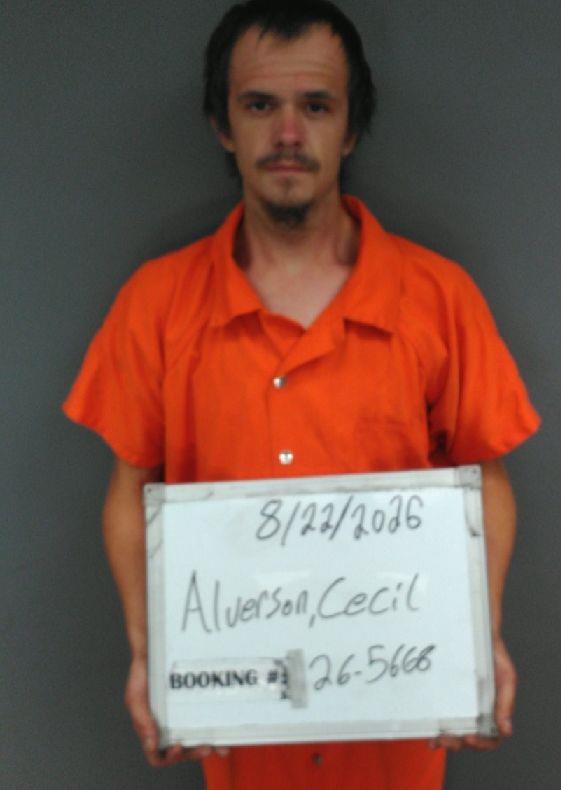 Booking photo of Cecil Alverson