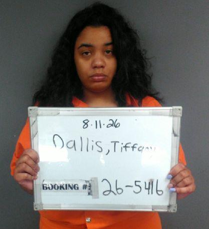 Booking photo of Tiffany Dallis