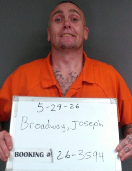 Joseph Broadway booking photo