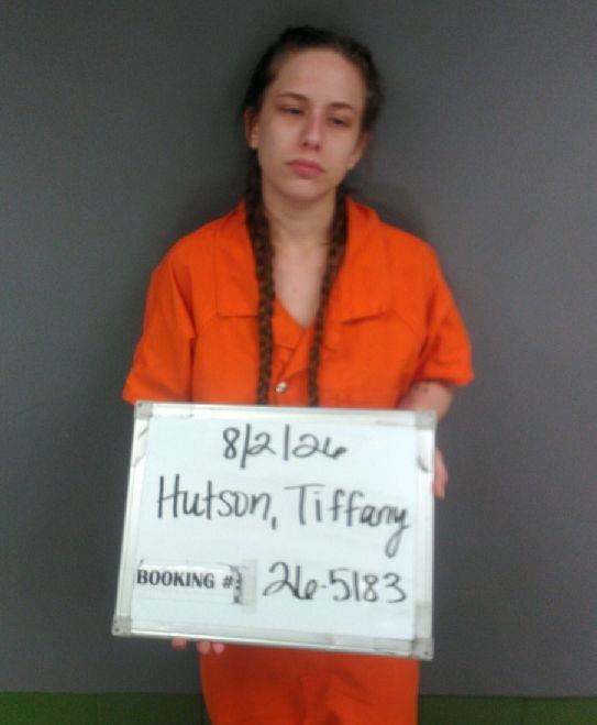 Booking photo of Tiffany Hutson