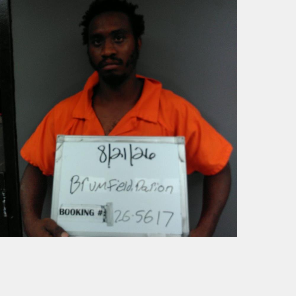 Booking photo of Darion Brumfield