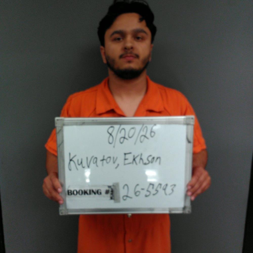 Booking photo of Ekhson Kuvatov