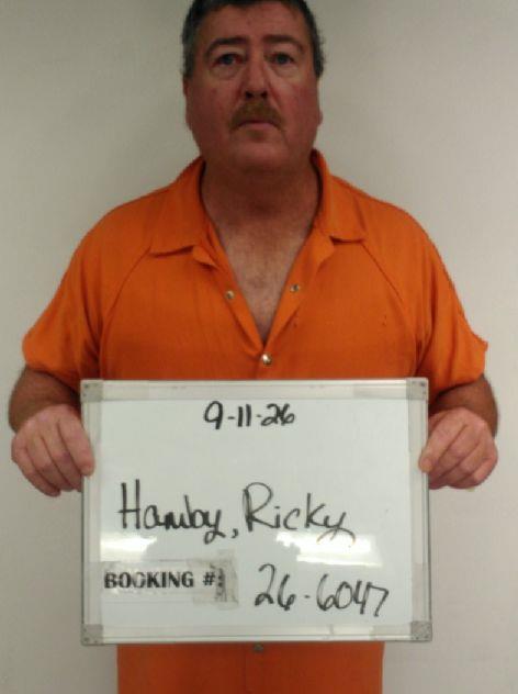 Booking photo of Ricky Hamby